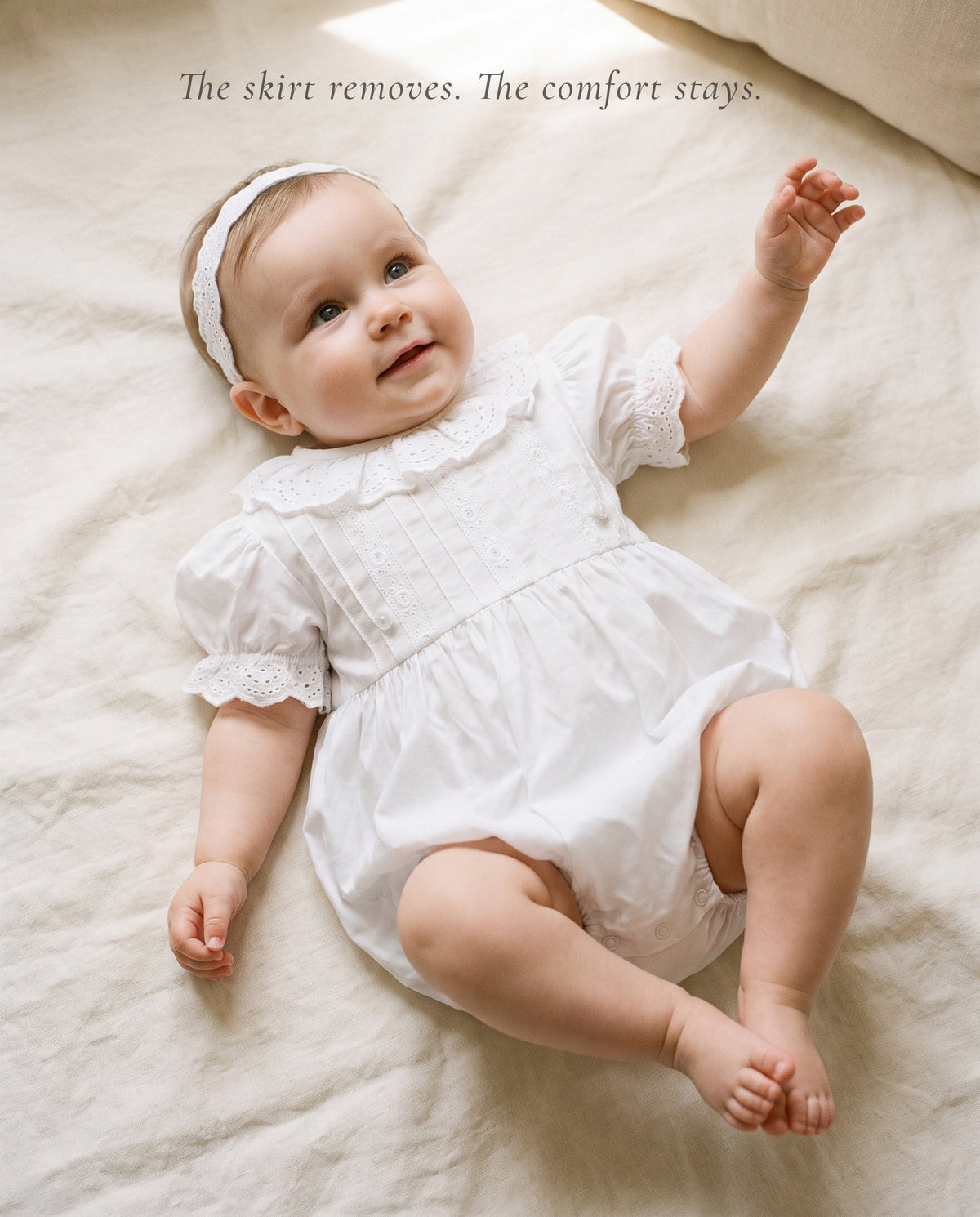 Elizabeth Convertible Gown in Cotton