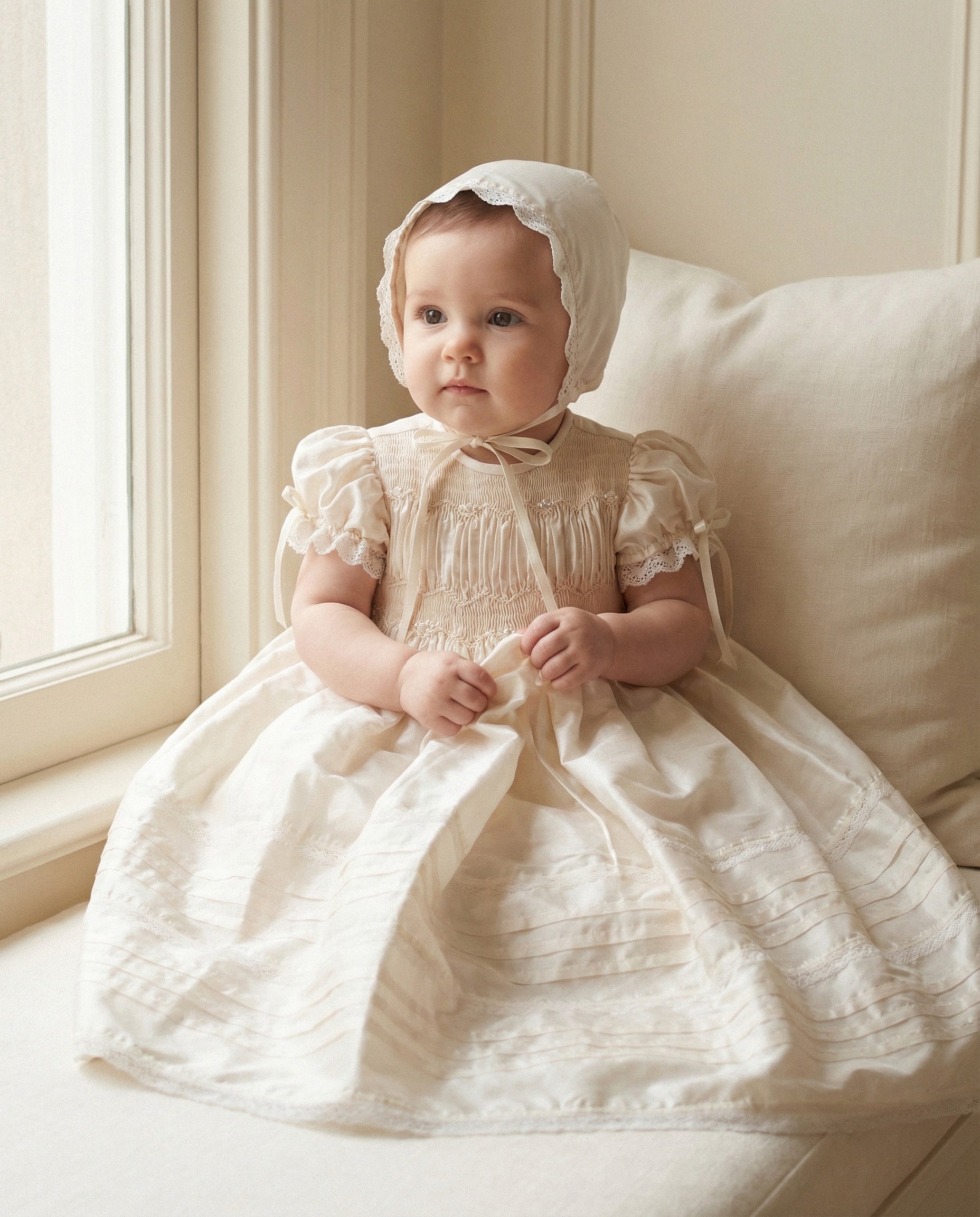 A first garment worthy of a lifetime.